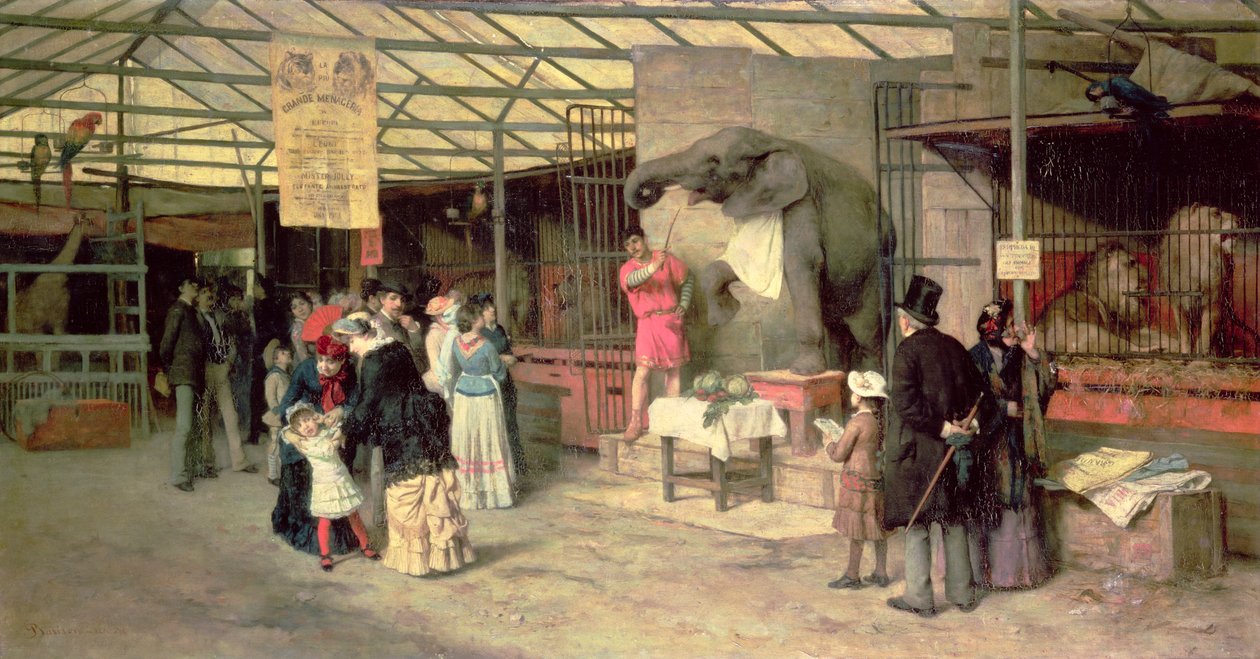 En el zoológico de Giuseppe Barison