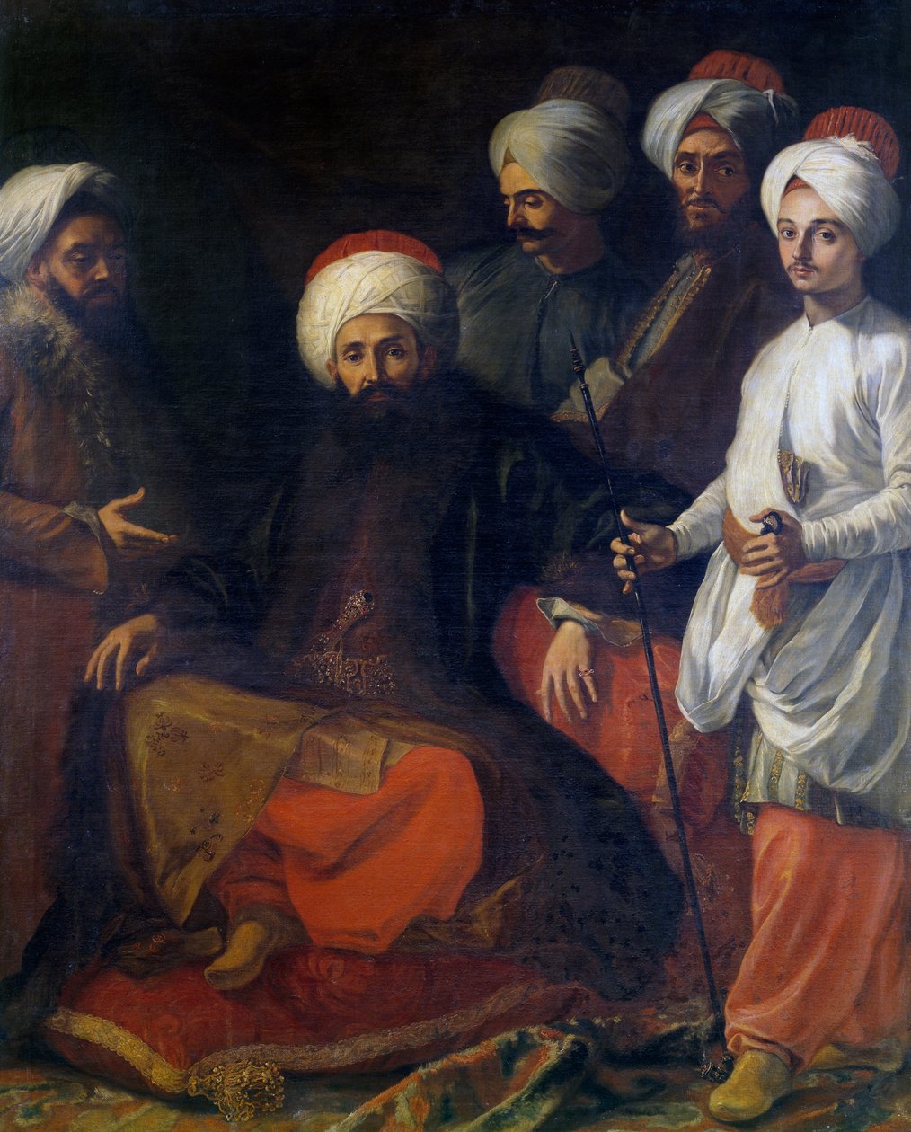 Embajada de Turquía en 1741 de Giuseppe Bonito