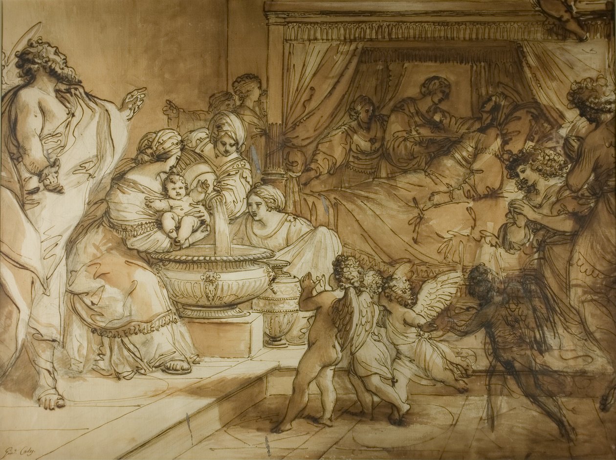 Nacimiento de la Virgen de Giuseppe Cades