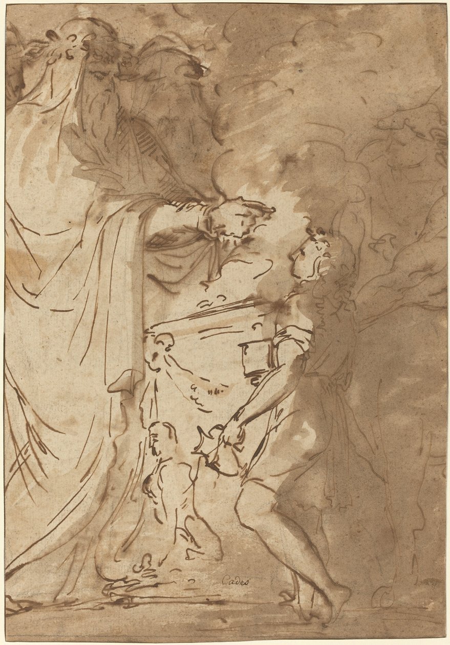 Sacrificio [recto] de Giuseppe Cades
