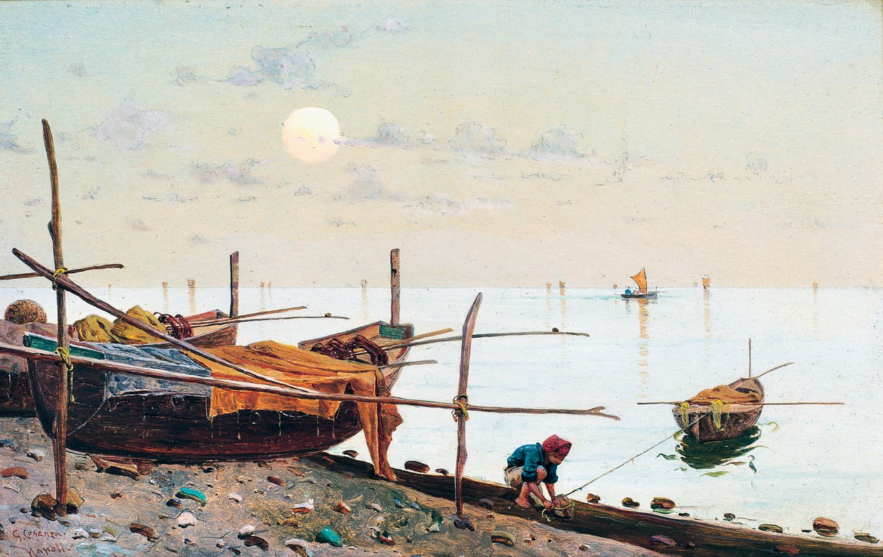 Marina de Nápoles, Italia de Giuseppe Cosenza