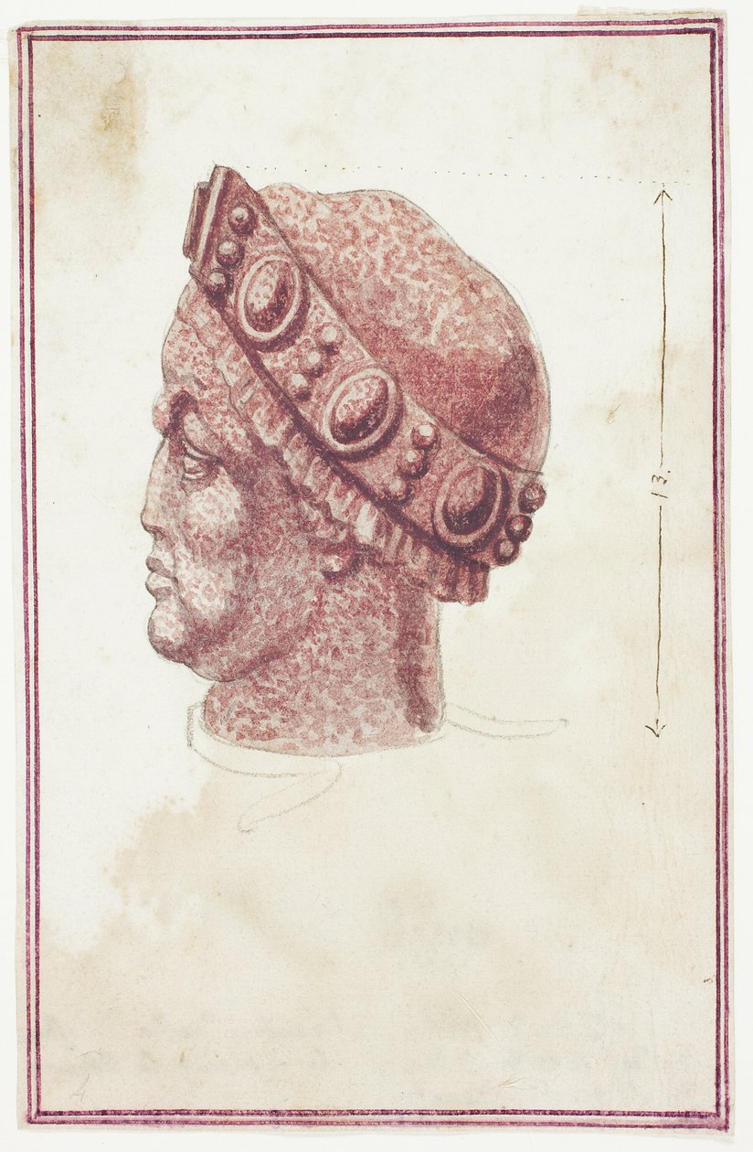 Cabeza de pórfido (San Marcos, Venecia) de Giuseppe Grisoni