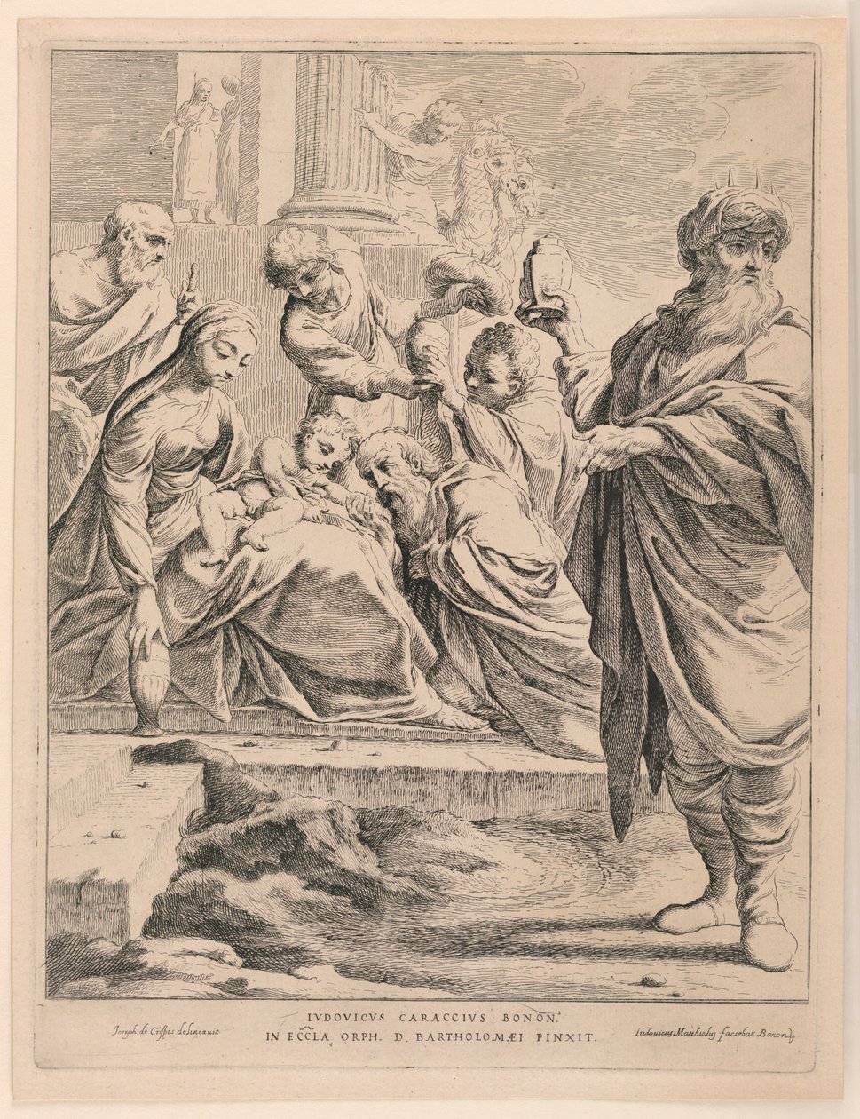 Adoración de los Reyes de Giuseppe Maria Crespi