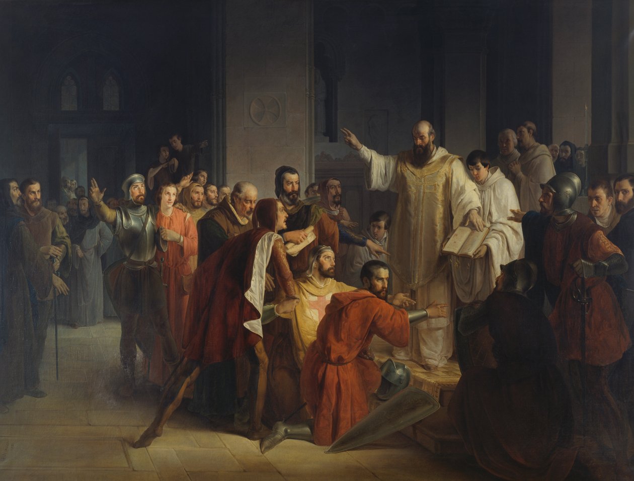 Juramento de Pontida de Giuseppe Mazza