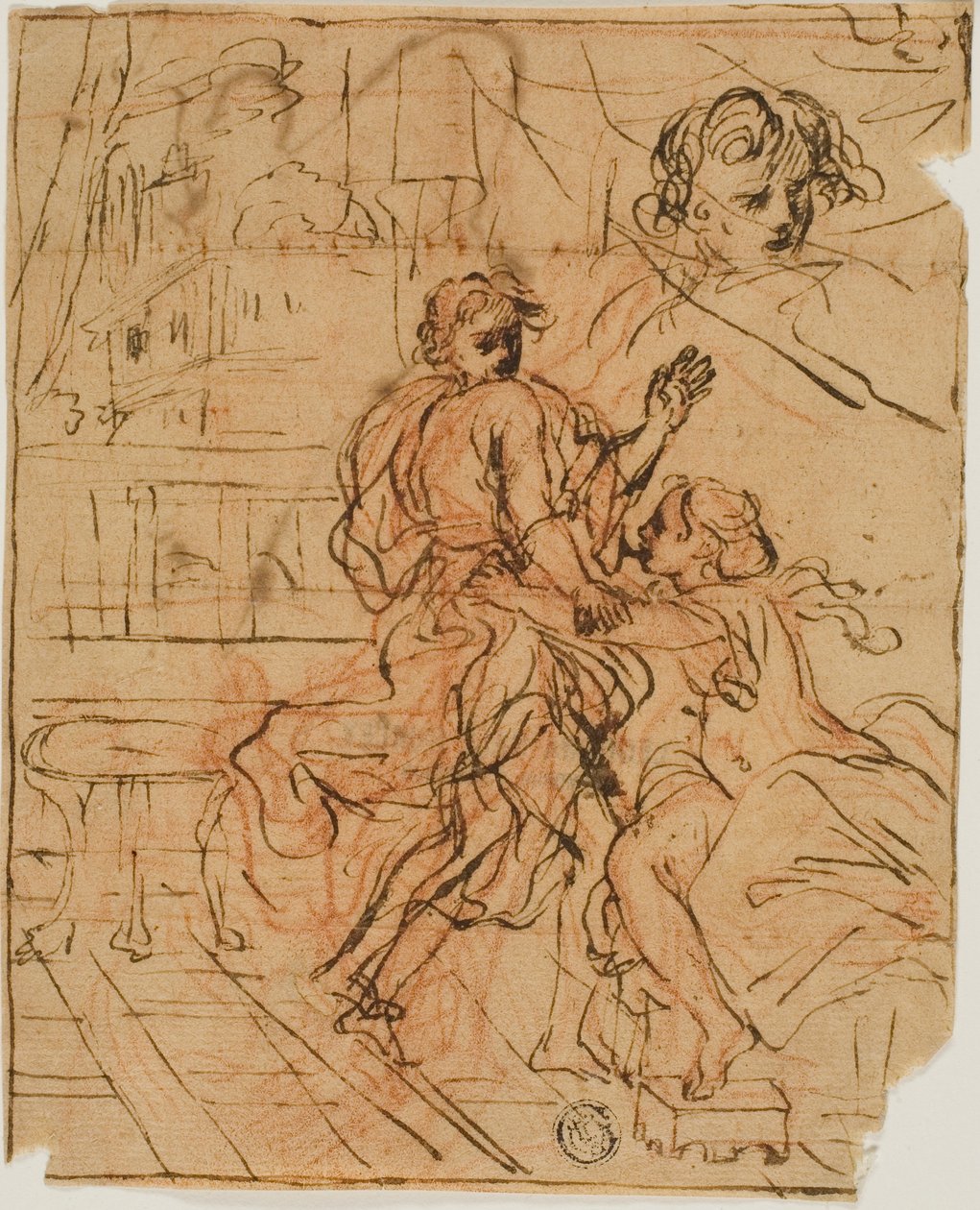 José y la mujer de Potifar de Giuseppe Passeri