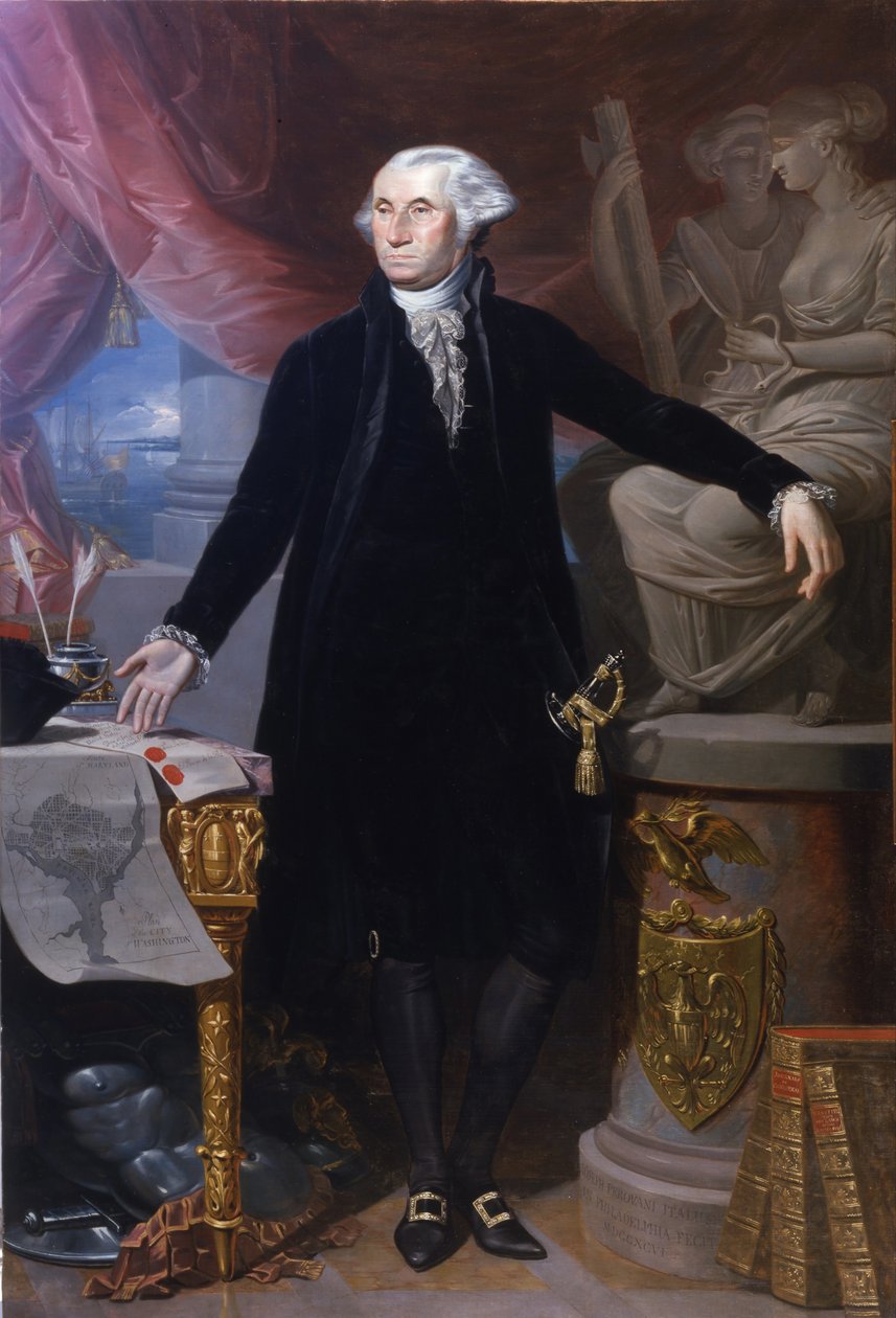 Retrato de George Washington de Giuseppe Perovani