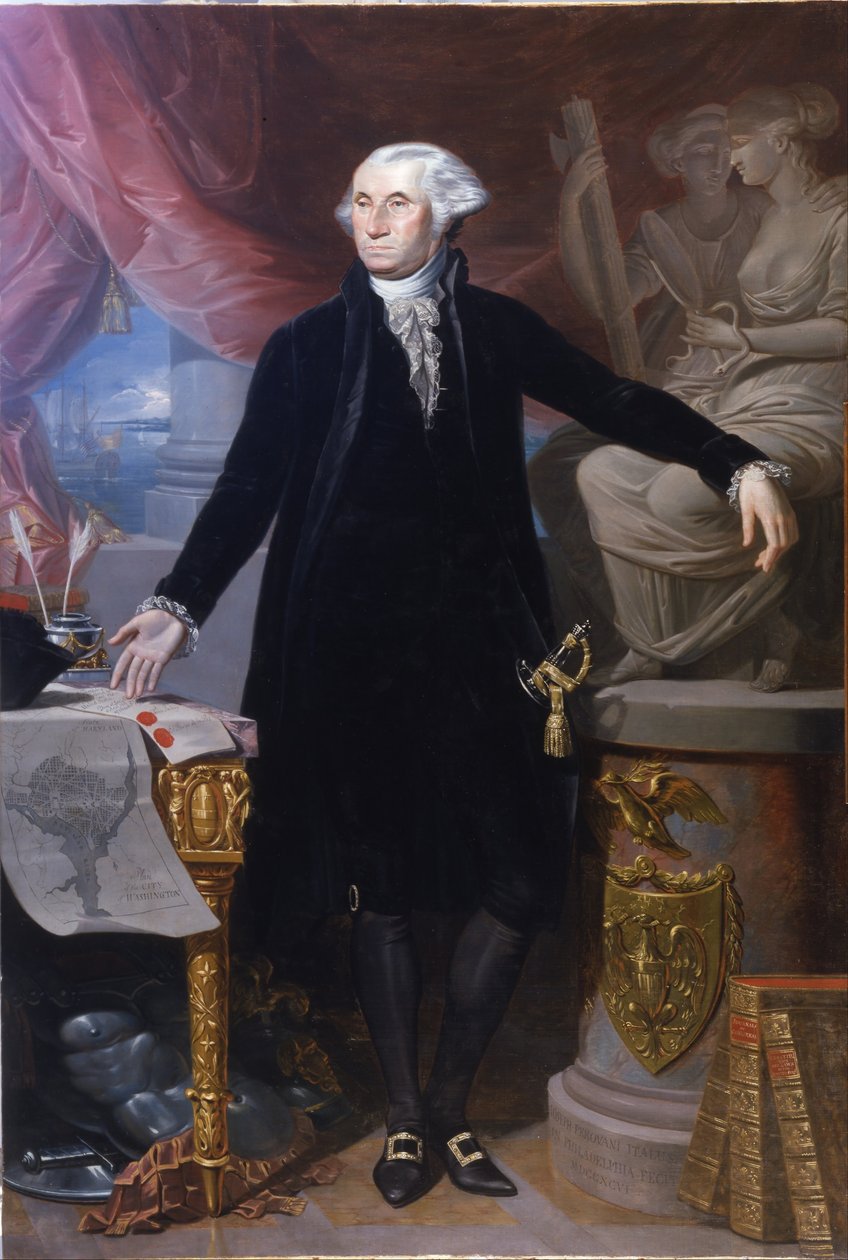Retrato de George Washington de Giuseppe Perovani