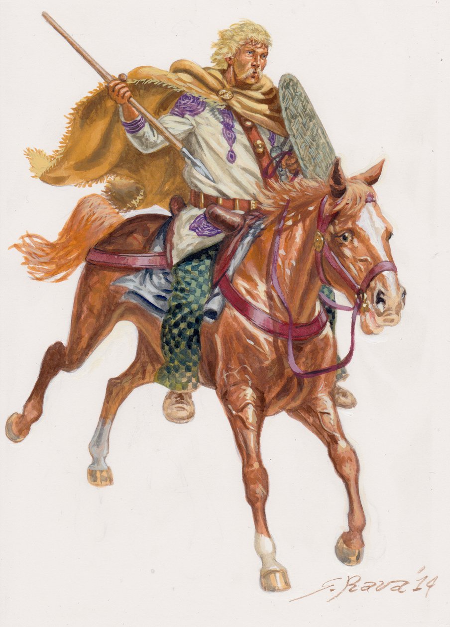 Bagaudae a caballo de Giuseppe Rava