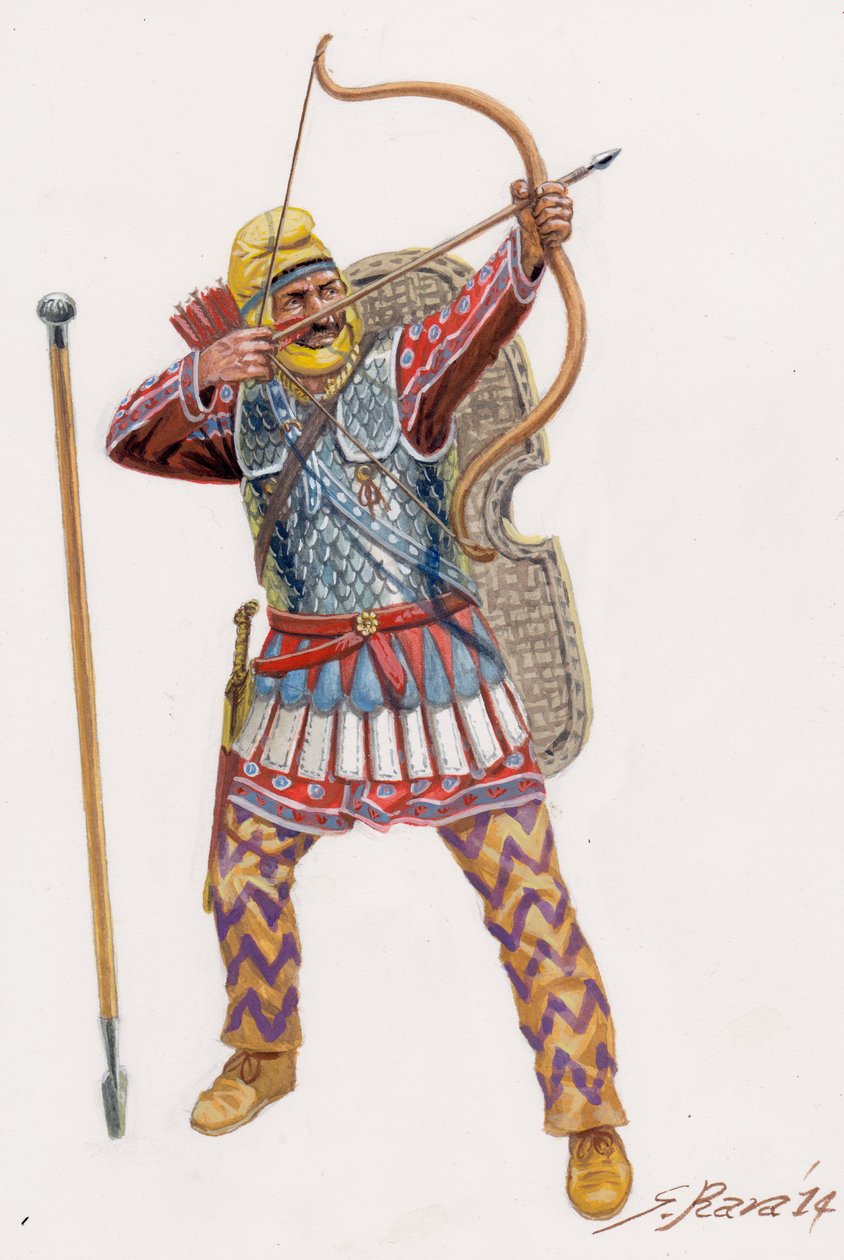 Inmortales persas de Giuseppe Rava