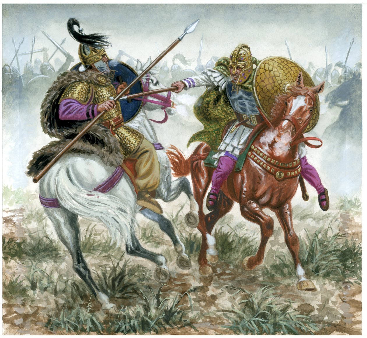 La batalla de Rímini de Giuseppe Rava