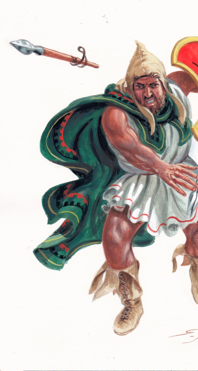 Thracian Peltast de Giuseppe Rava