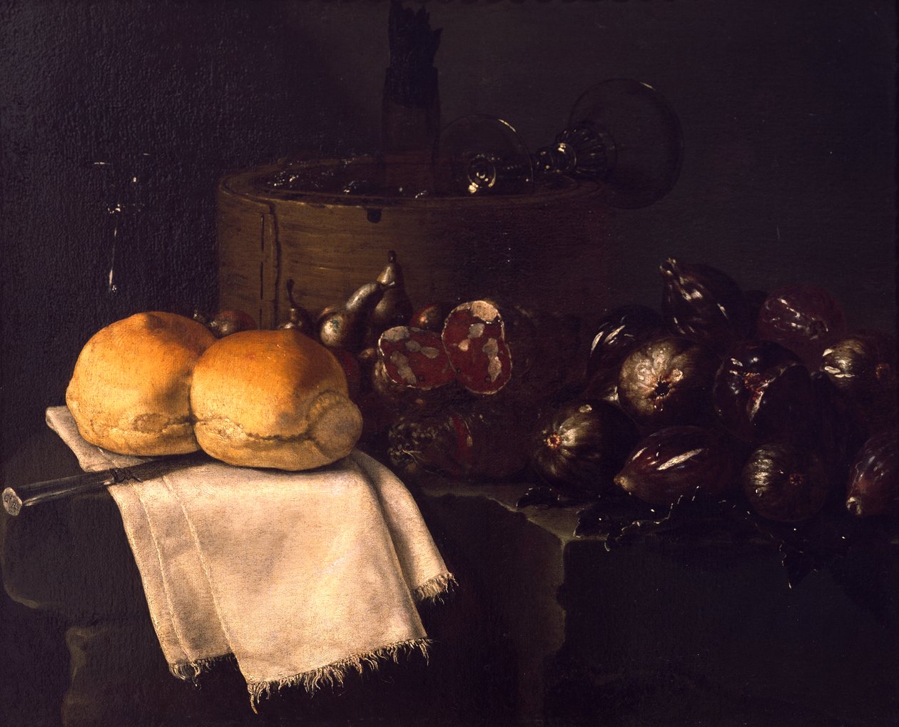 Interior de la cocina, de Giuseppe Recco (1634-1695) de Giuseppe Recco