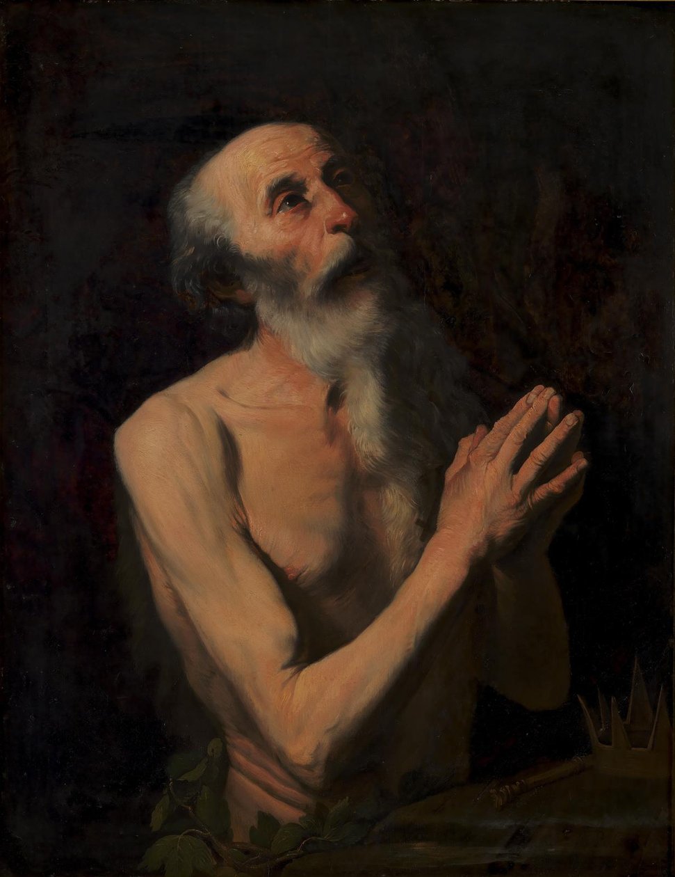 Onofre el Ermitaño de Giuseppe Ribera