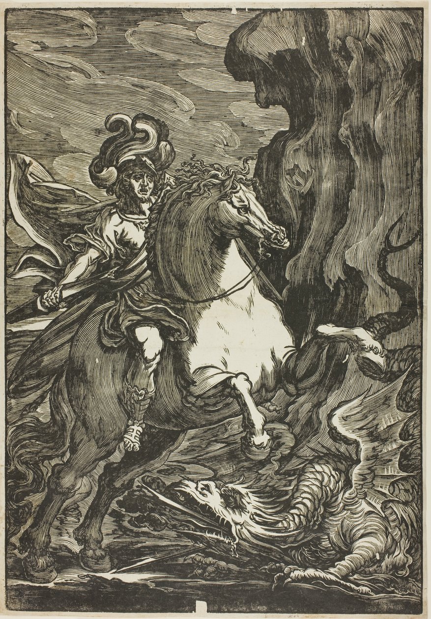 San Jorge y el dragón de Giuseppe Scolari