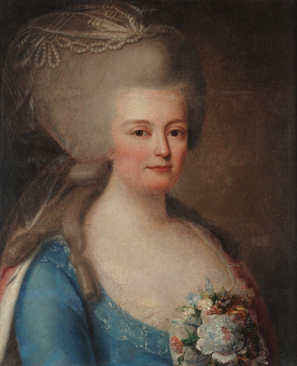 Retrato de la princesa María Francisca Benedita de Giuseppe Troni