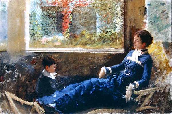 Descansando, 1879 de Giuseppe de Nittis