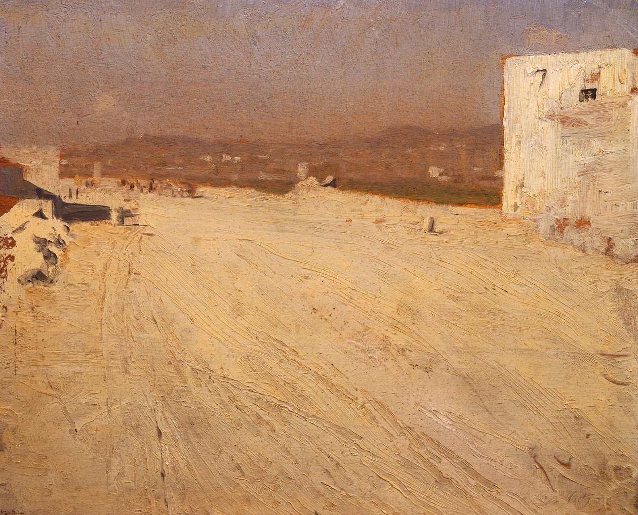 Paisaje al sol de Giuseppe or Joseph de Nittis