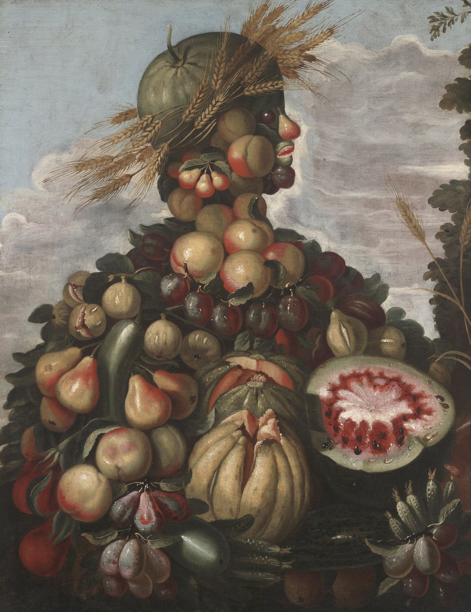 Otoño, c.1580-1600 de Giuseppe style of Arcimboldo