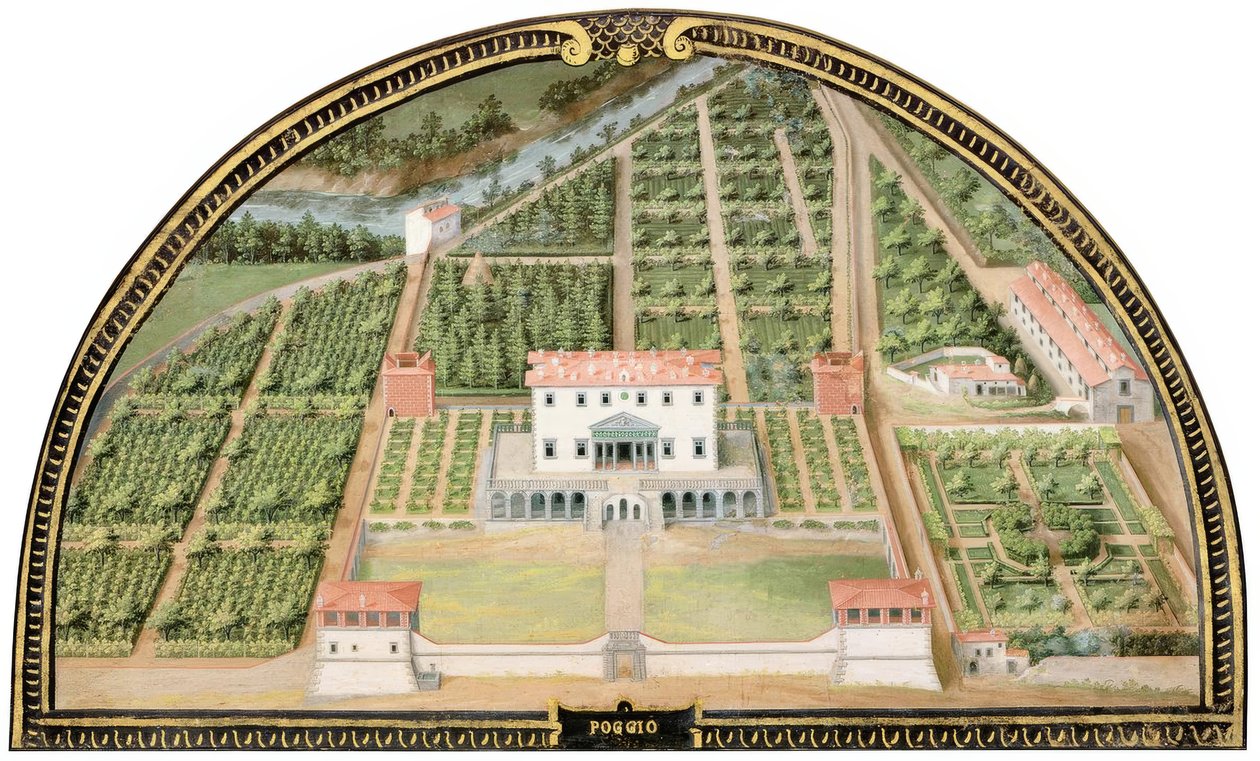 Villa Medicea di Poggio a Caiano de Giusto Utens