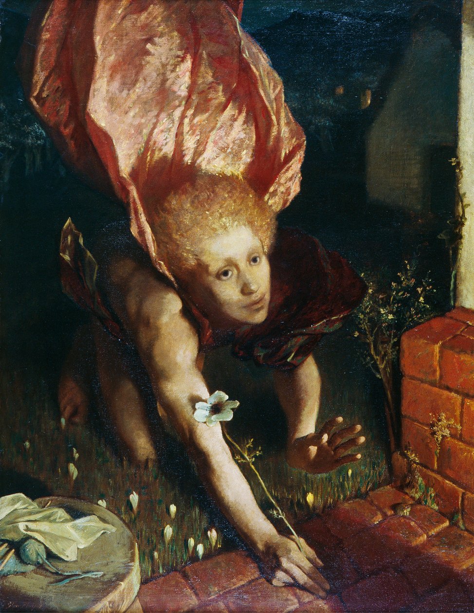 Ángel de la Anunciación de Glyn Warren Philpot
