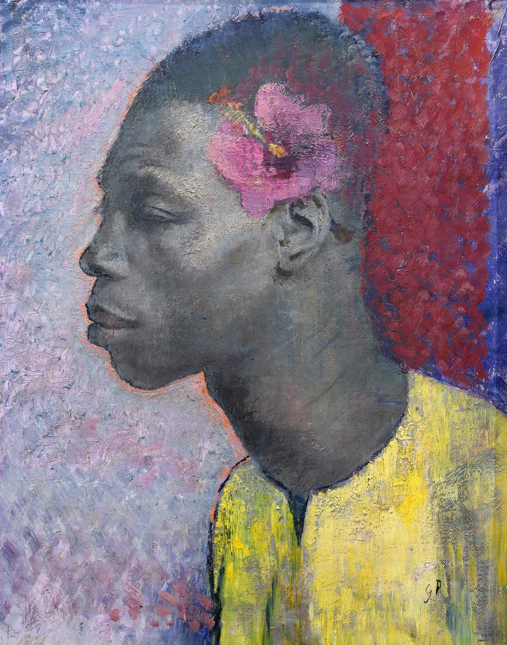 Cabeza de una persona negra de Glyn Warren Philpot