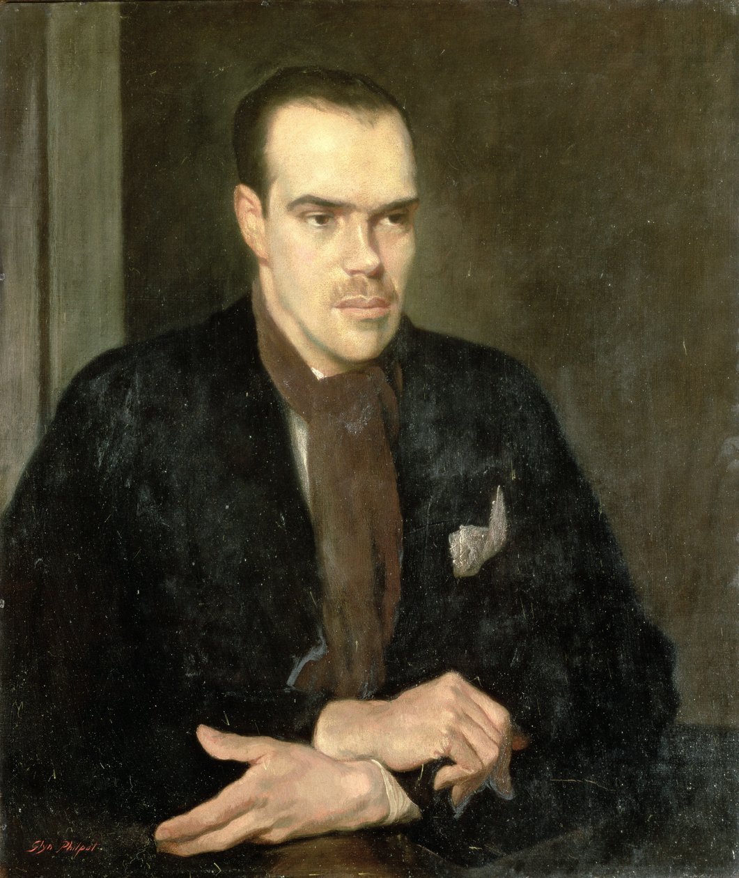 Retrato de Van Cox de Glyn Warren Philpot