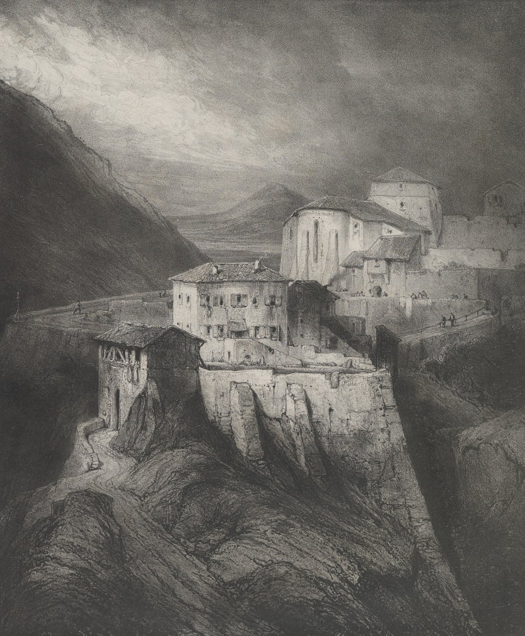 Iglesia de San Juan, Thiers, 1831 de Godefroy Engelmann