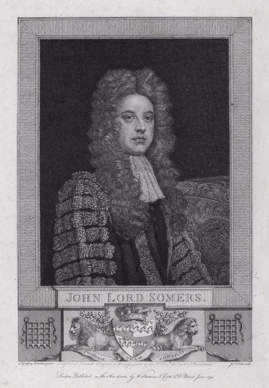 John Somers de Godfrey (after) Kneller