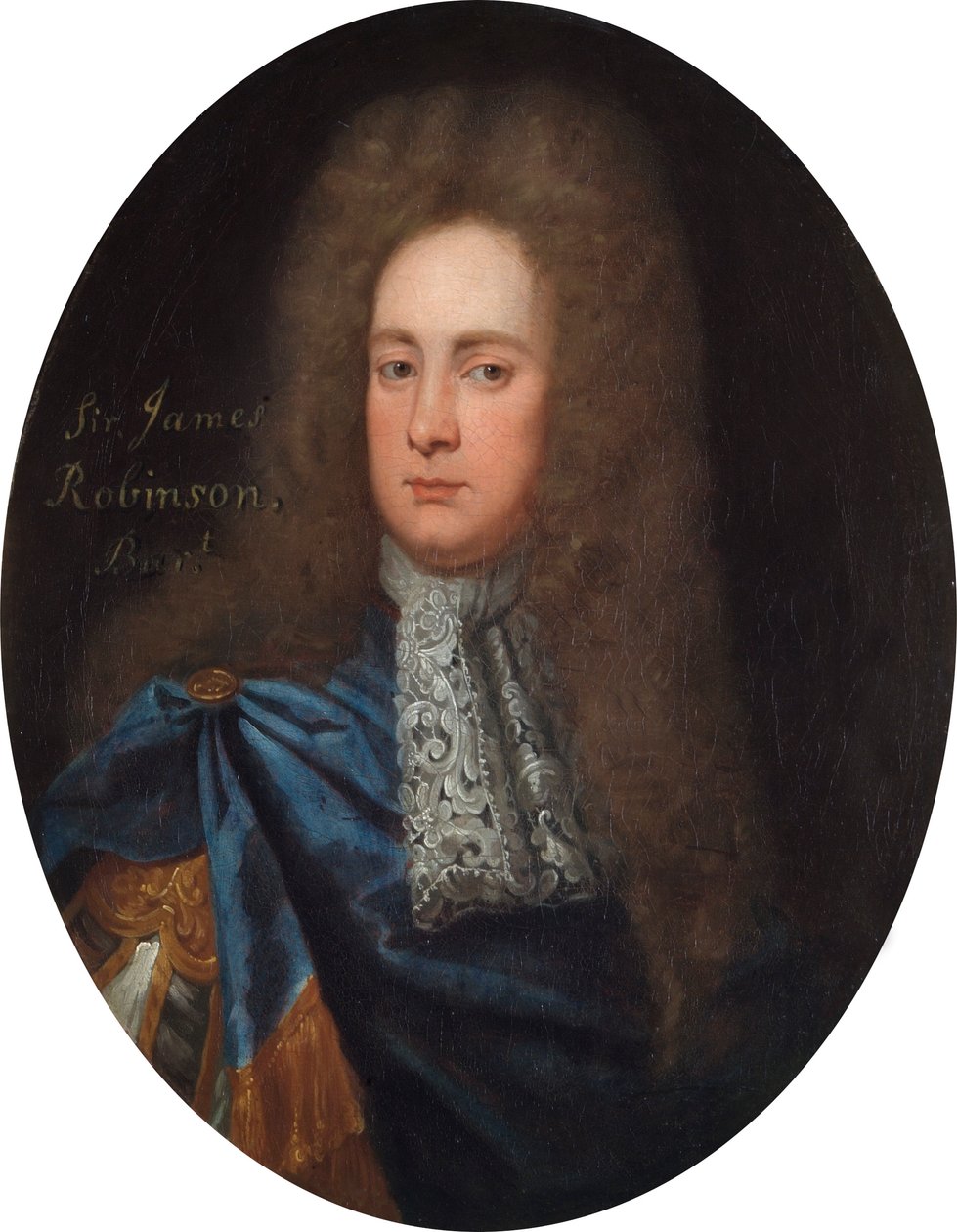 Sir John Robinson de Godfrey (after) Kneller