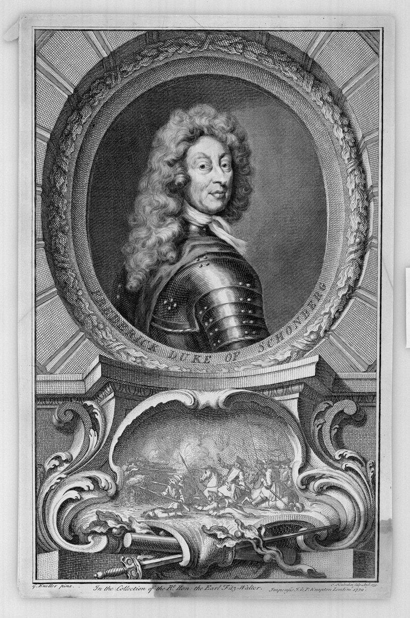 Federico Duque de Schomberg de Godfrey Kneller
