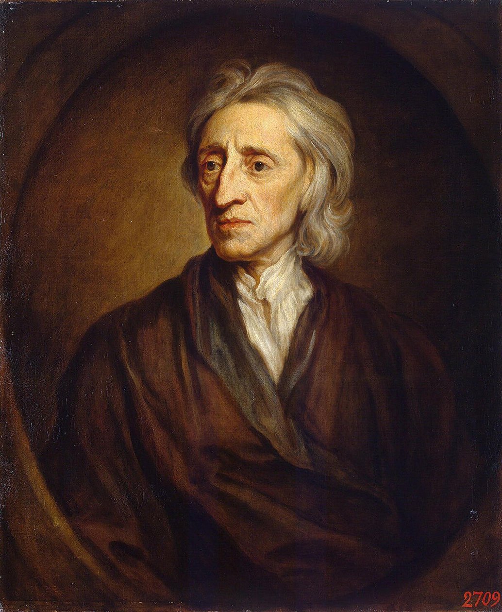 Retrato de John Locke de Godfrey Kneller