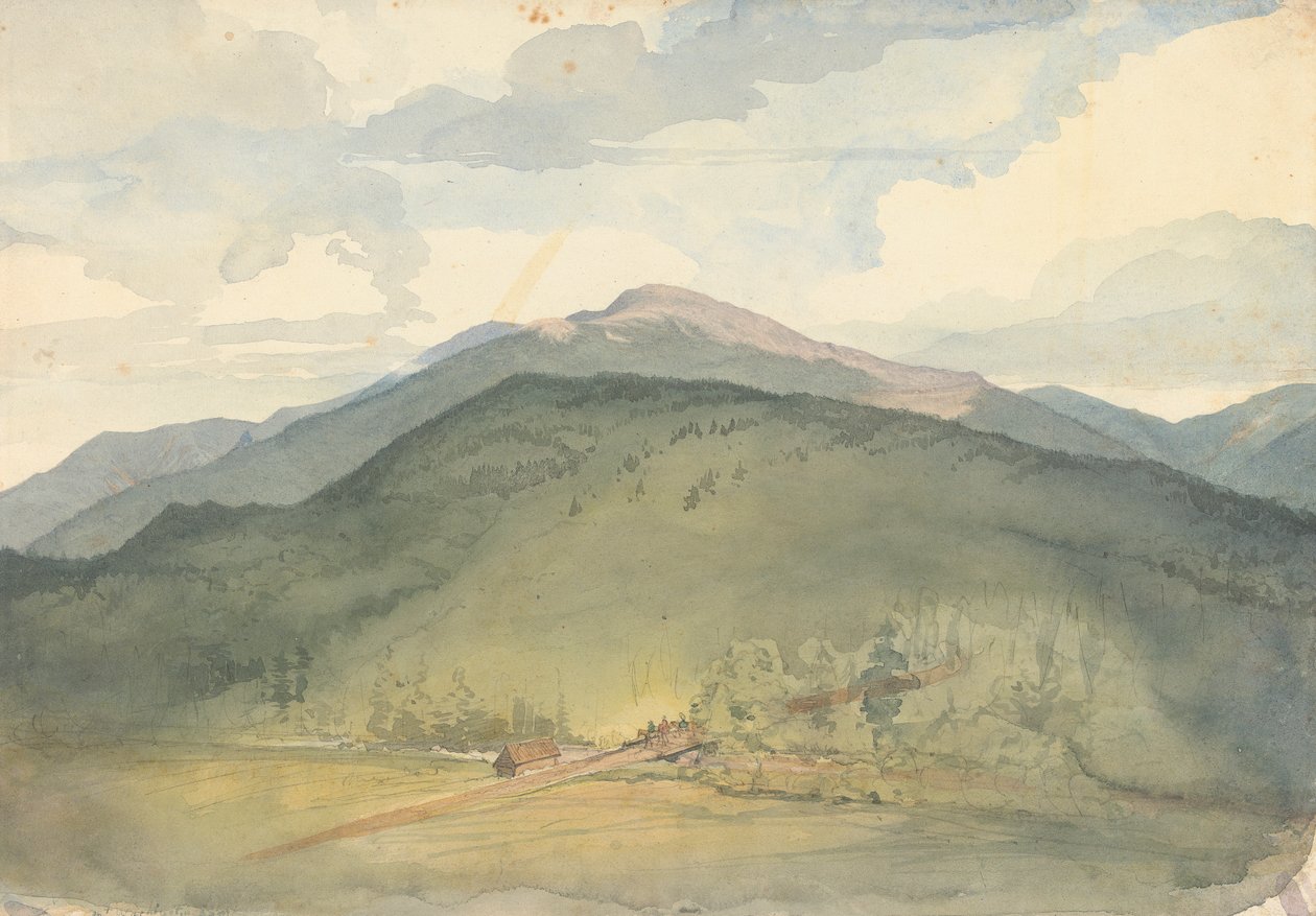 Monte Washington de Godfrey Thomas Vigne