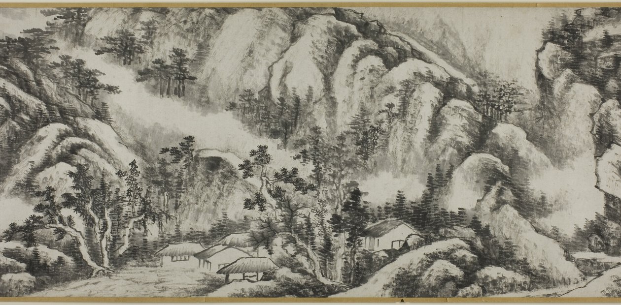 Paisaje de Gong Xian
