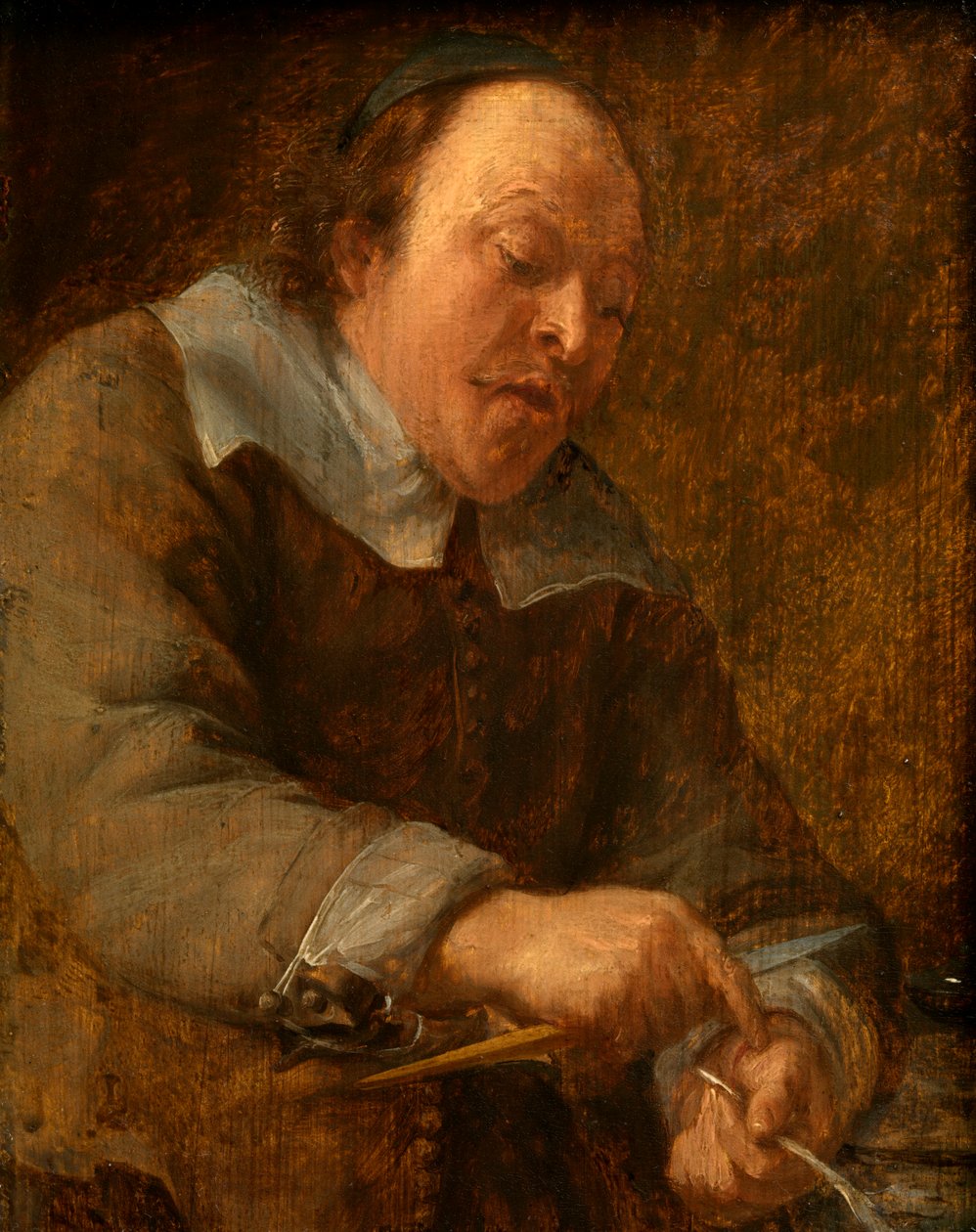 Touch (óleo sobre panel) de Gonzales Coques
