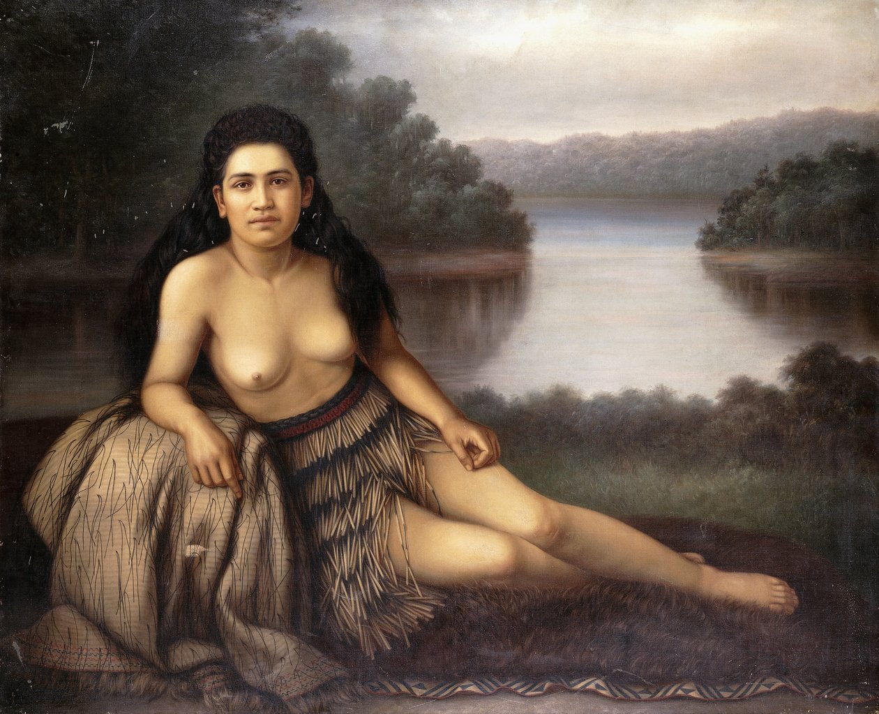 Hinemoa, 1899 de Gottfried Lindauer