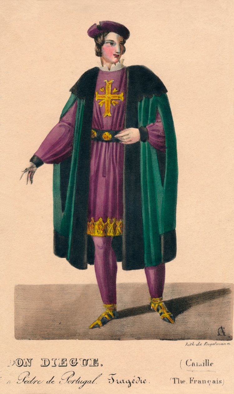 Don Diegue, c. 1820s de Gottfried or Godefroy Engelmann