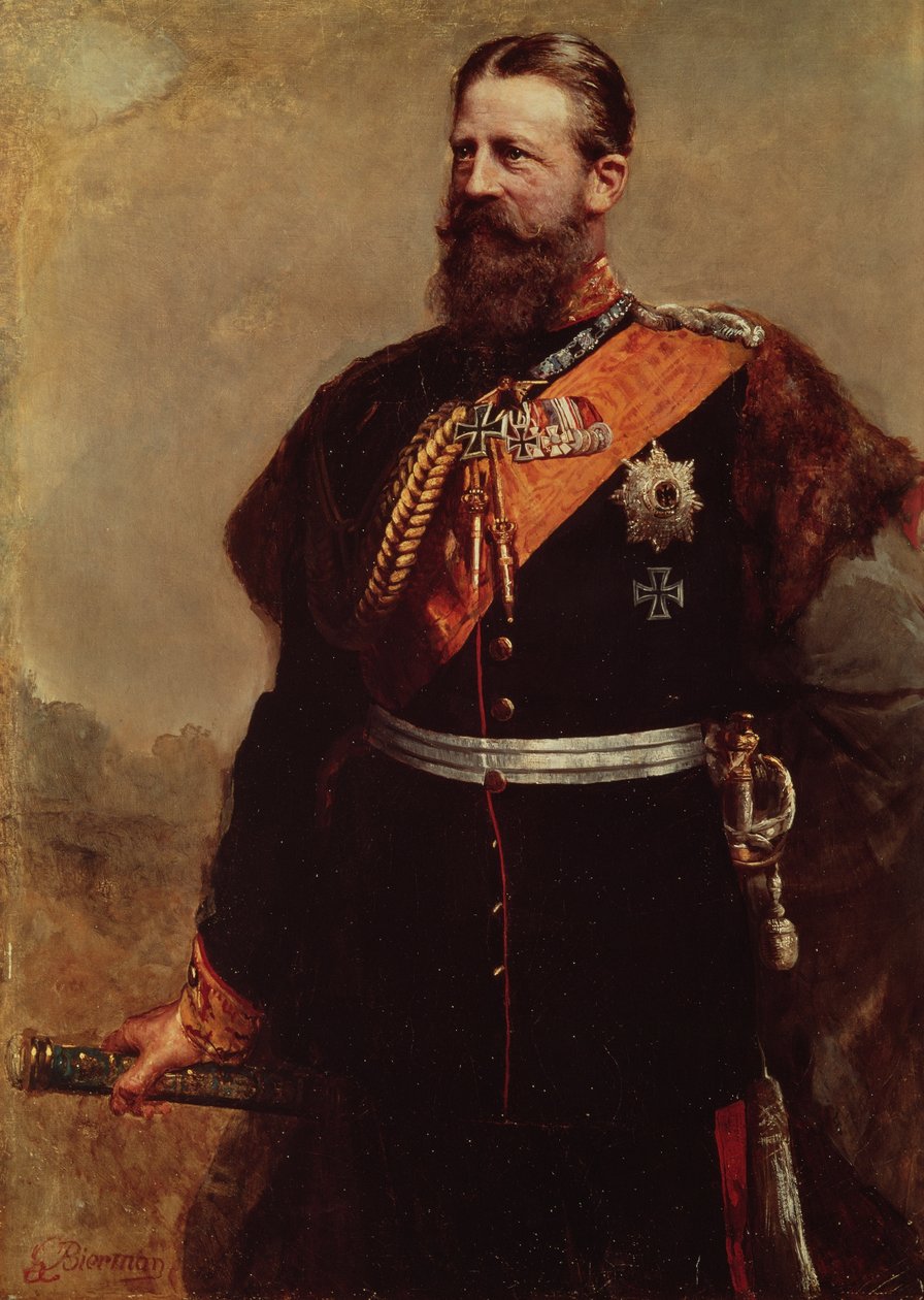 Federico III, siglo XIX de Gottlieb Biermann