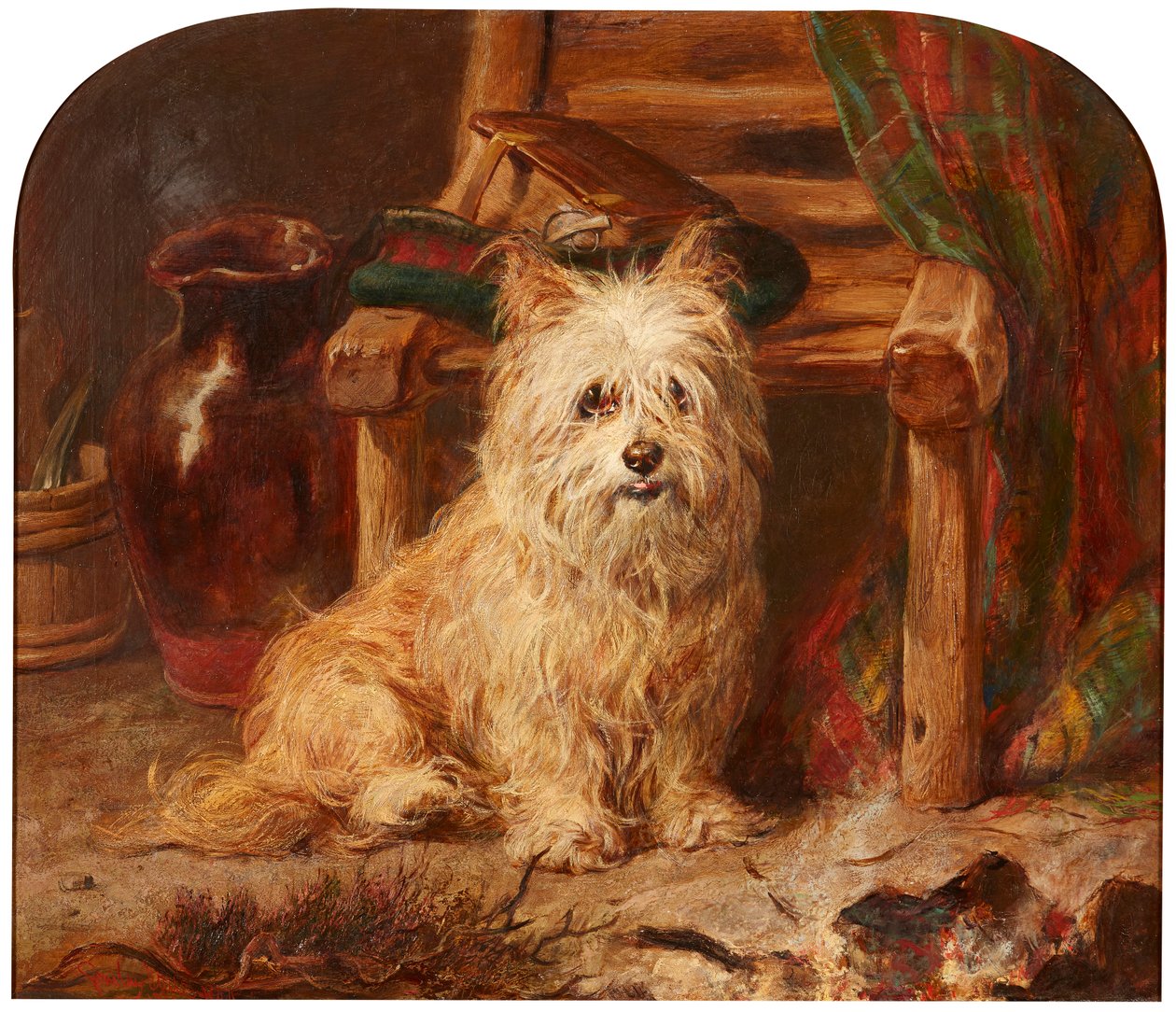 Pimienta (óleo sobre lienzo) de Gourlay Steell