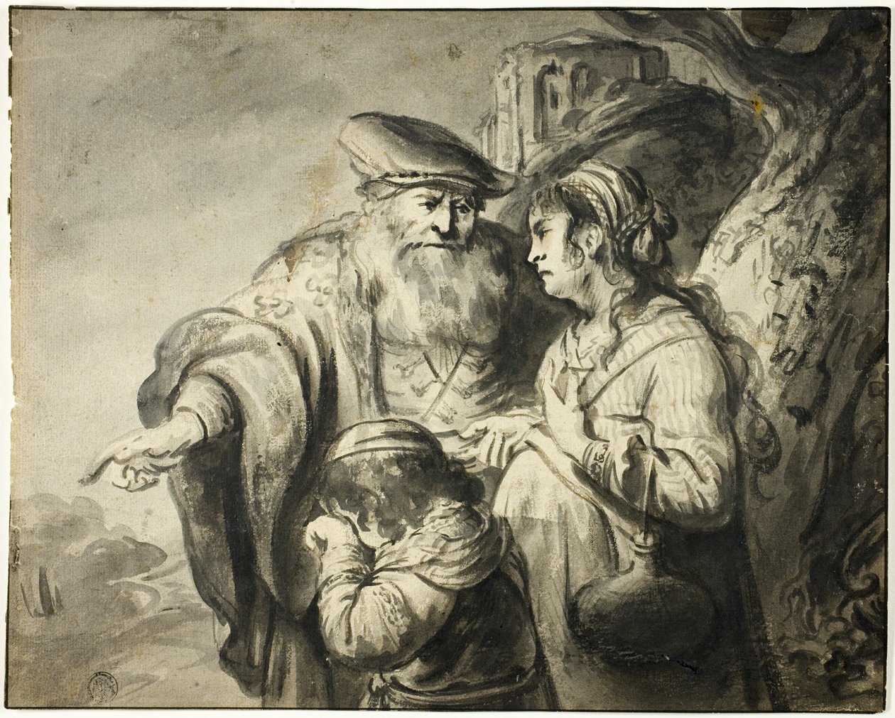 Expulsión de Agar de Govaert Flinck