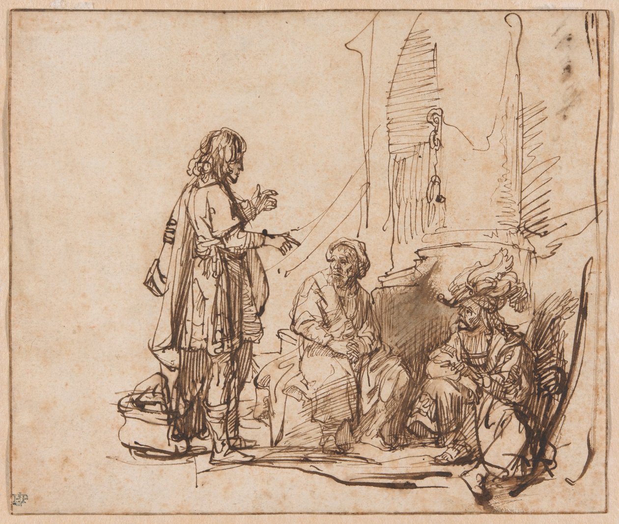 José interpreta los sueños de los prisioneros de Govaert Flinck