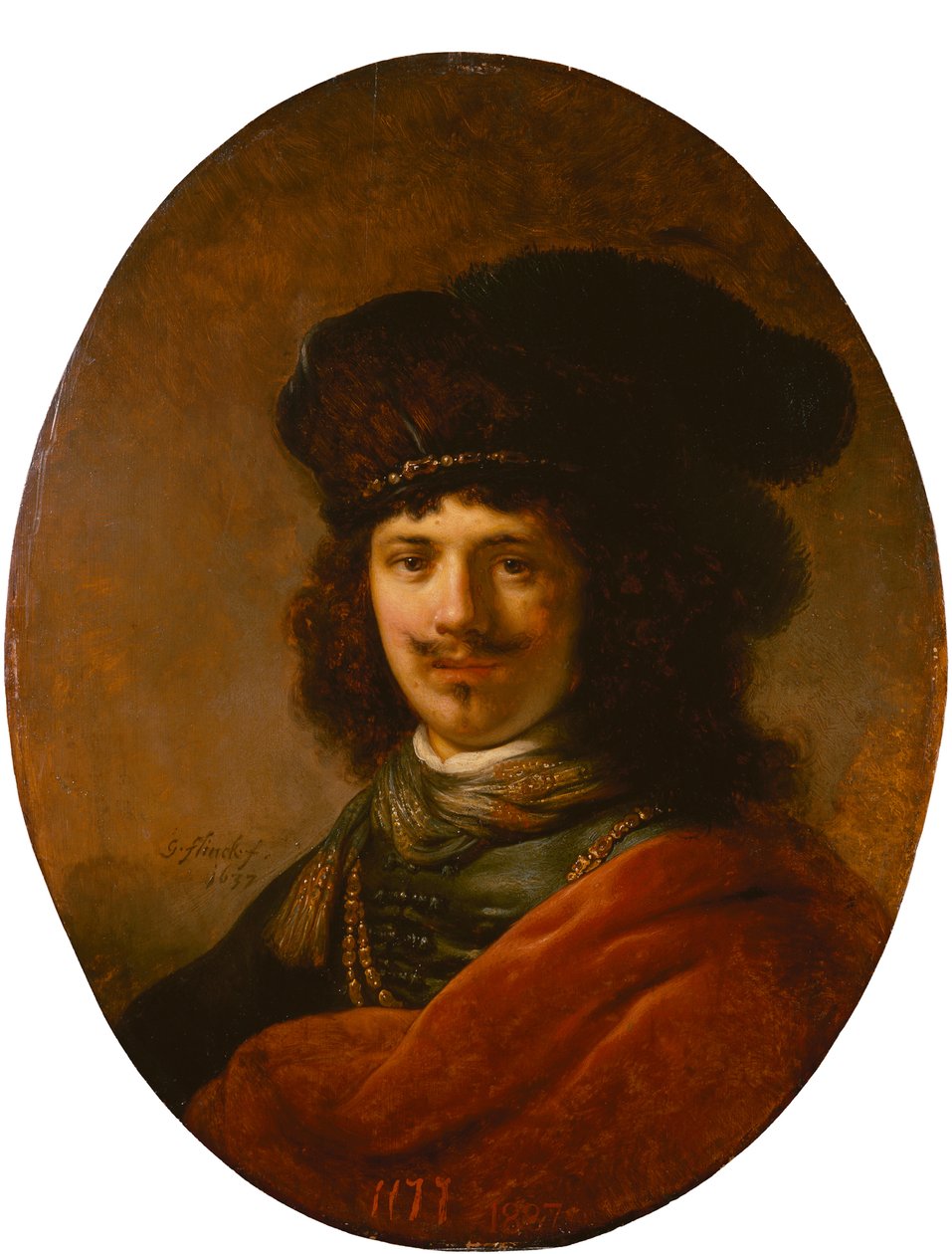 Retrato de un joven, 1637 de Govaert Flinck
