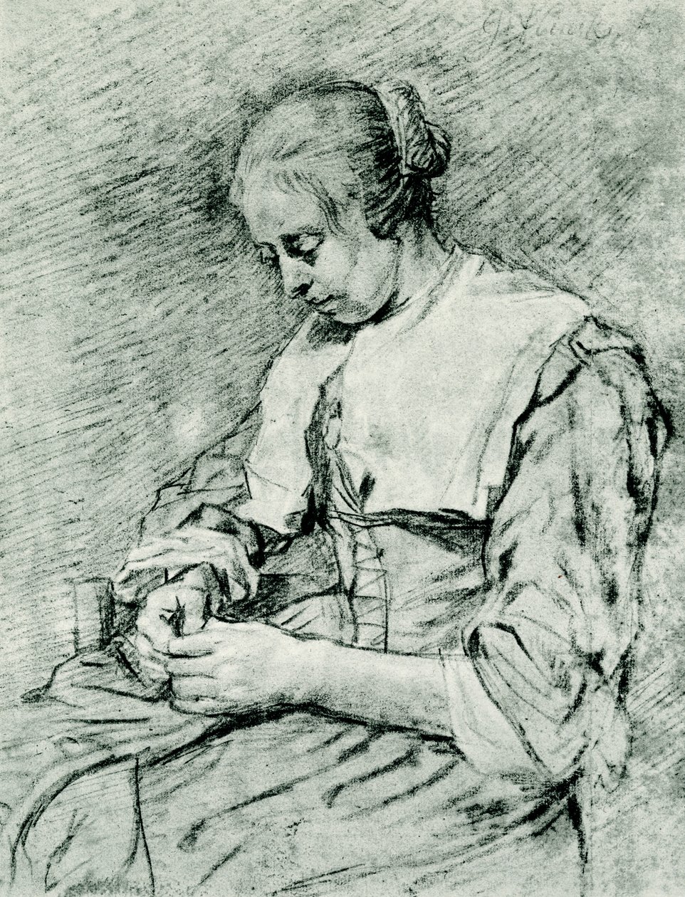 La costurera de Govaert Flinck