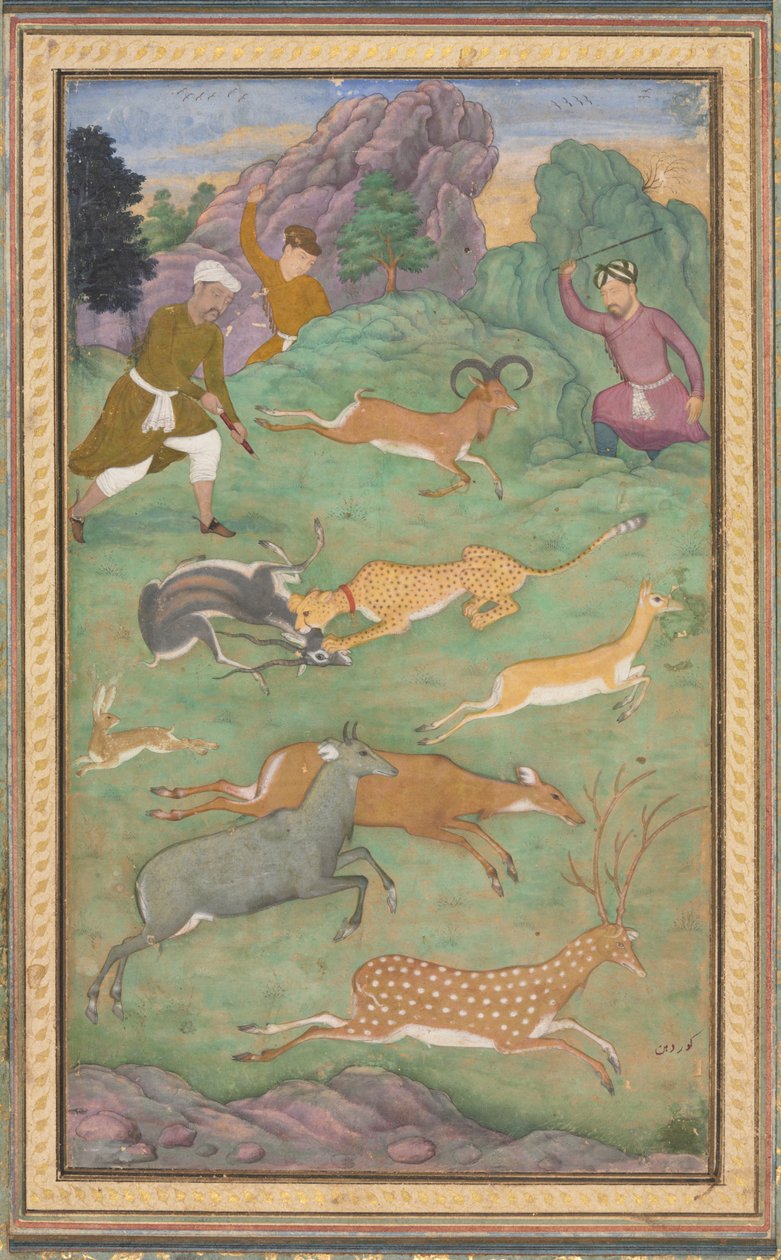 Caza de Antílopes y Ciervos de Govardhan