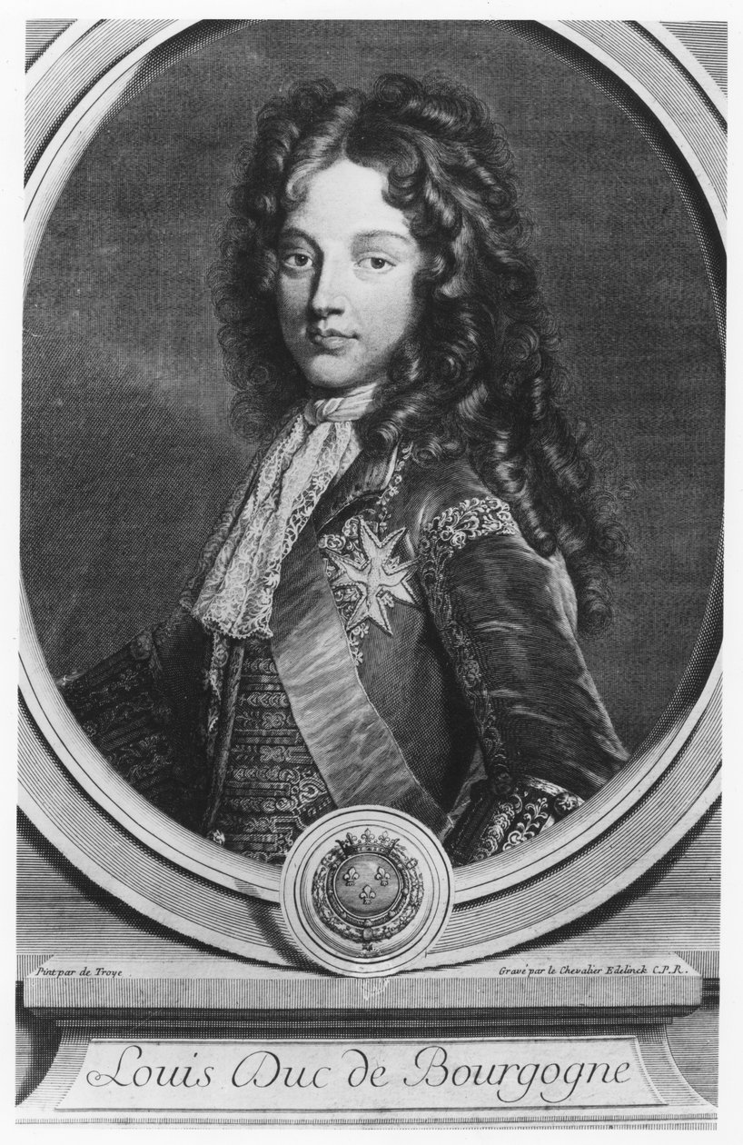 Luis, Duque de Borgoña de Gérard Edelinck