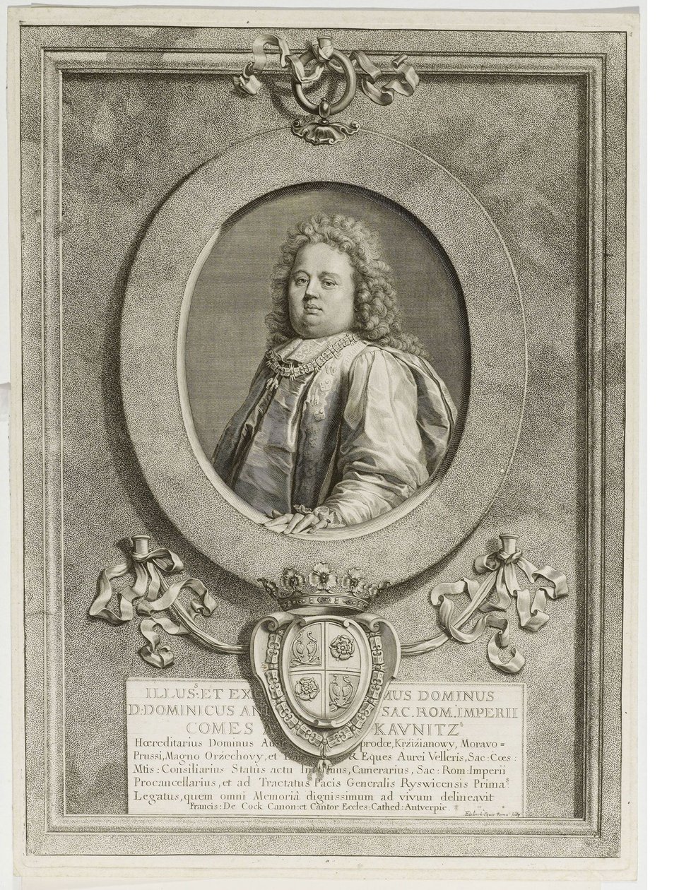 Dominicus Andreas Kaunitz de Gérard Edelinck