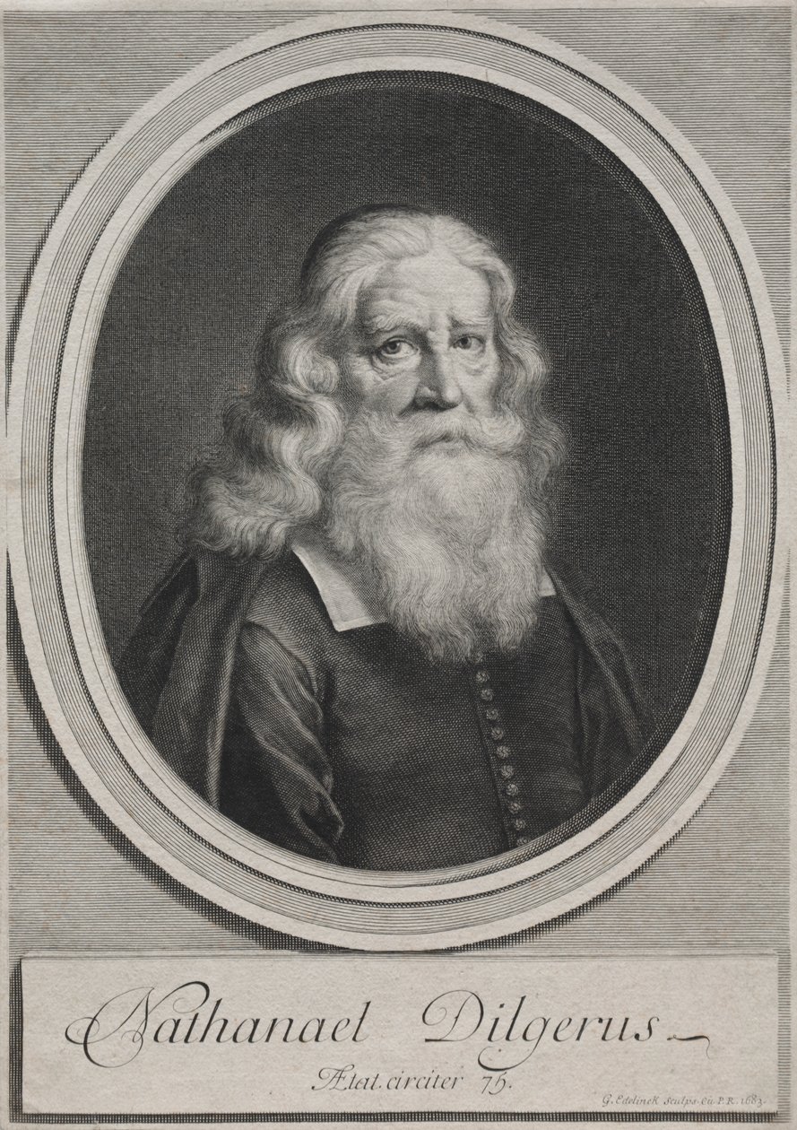Nathanael Dilgerus, Ministro de Danzig de Gérard Edelinck