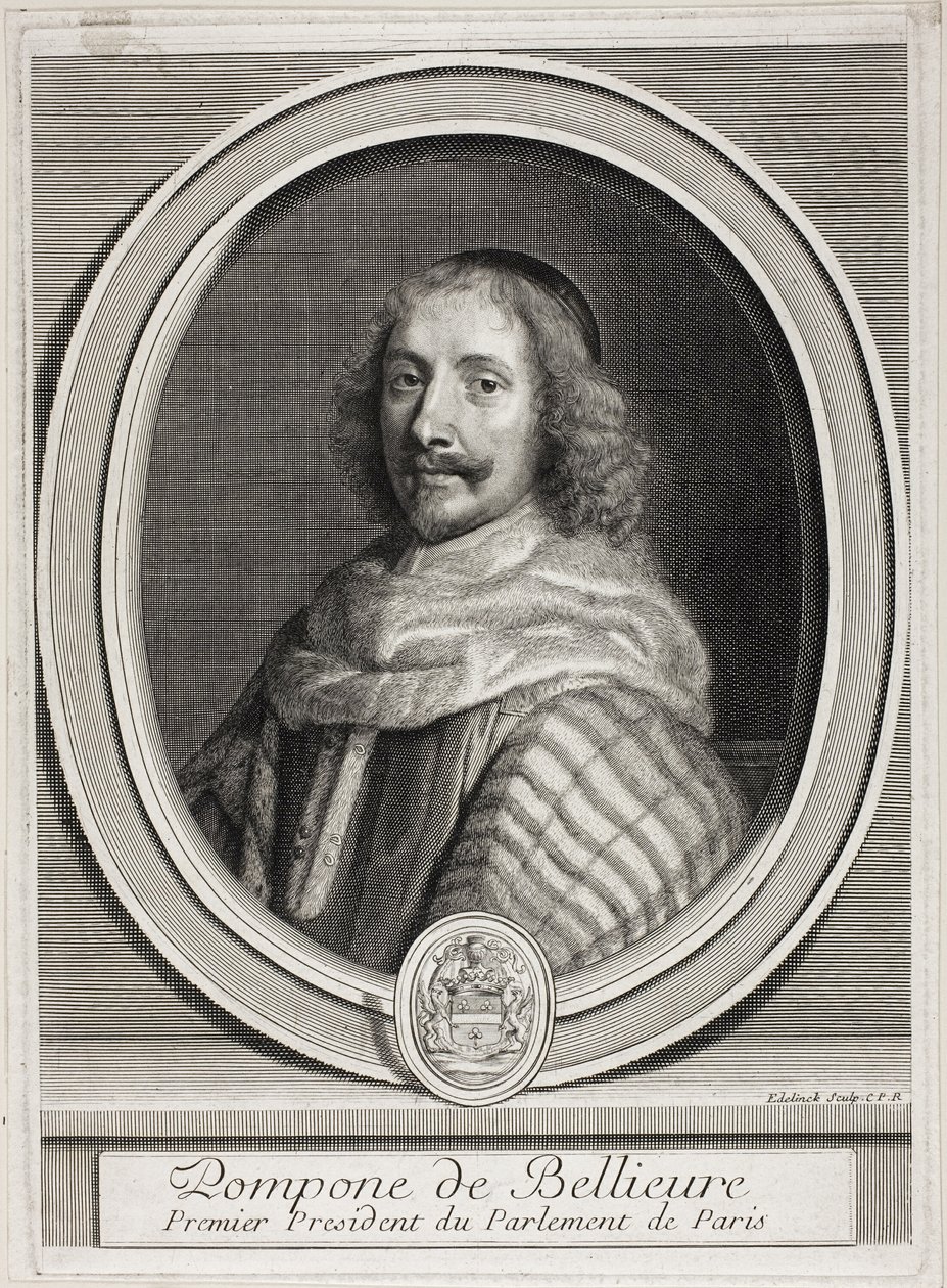 Pompone de Bellièvre de Gérard Edelinck