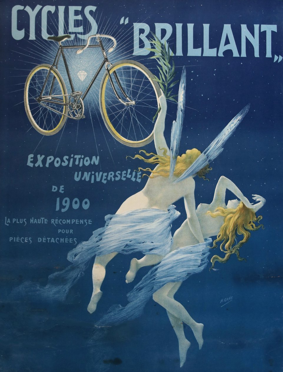 Cycles Brillant - Exposición Universal de 1900 de Gray
