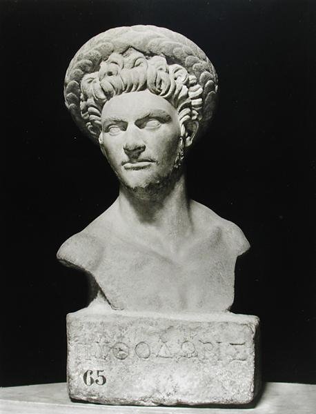 Busto de Pythodorus de Greco Roman