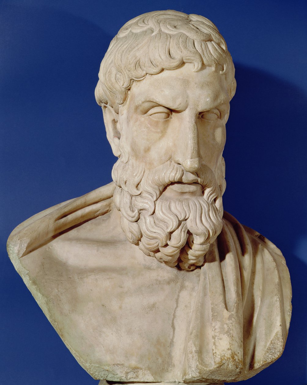 Busto de Epicuro (341-270 a.C.) de Greek